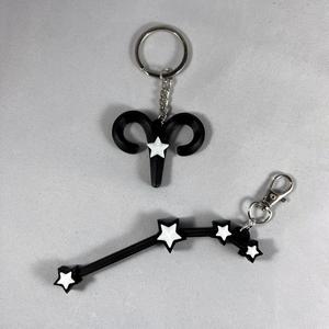 Aries Constellation and Zodiac Symbol Keychain Bundle - 3D Printable STL Files - NO AMS - COMMERCIAL