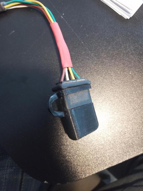 Flat 4 Trailer wire connector cover