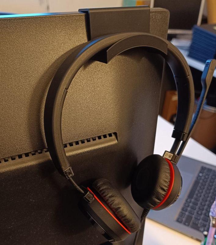 Support casque pour moniteur ( écran Philips 243V )