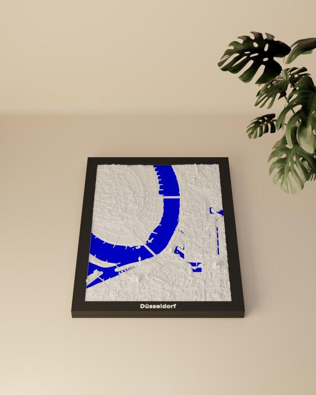Düsseldorf - 3D Miniature