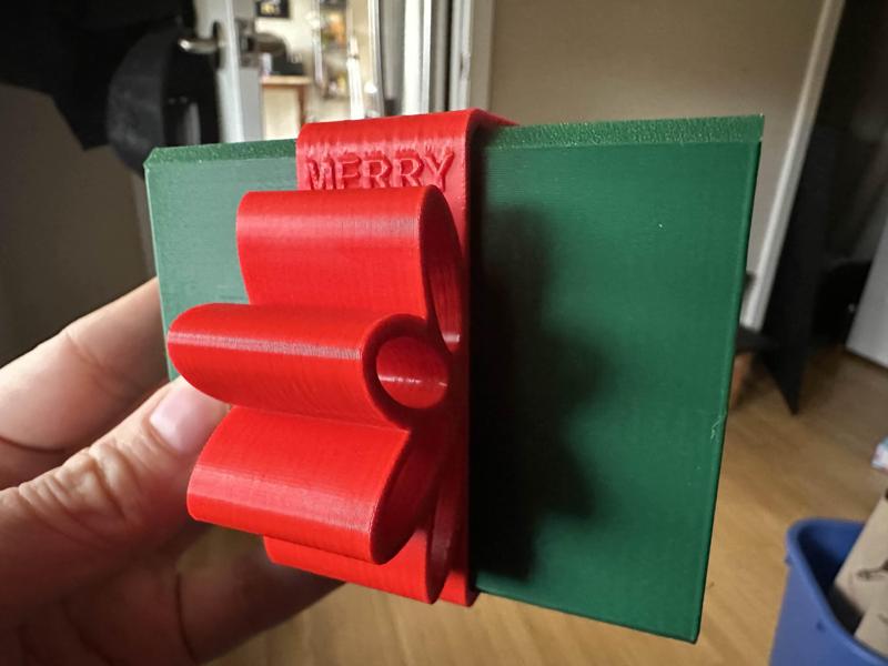 Pop-up Gift Card Bow