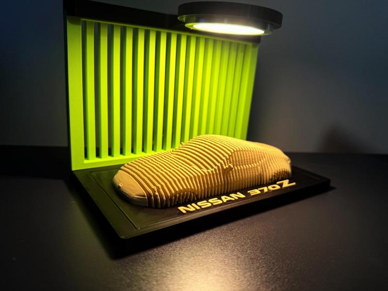 Nissan 370z Layered Car model 