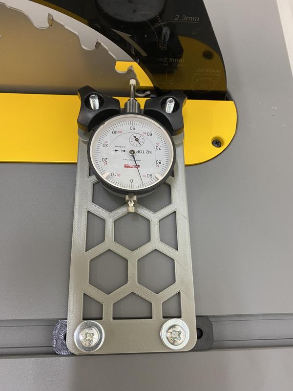 Adjustment Jig for DeWalt DWE 7492 and DWE 7485 Table Saw