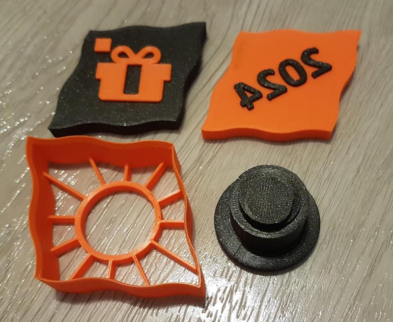 Periodic cookie stamp - free choice of motif