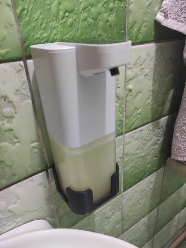 Automatic soap dispenser wall mount holder