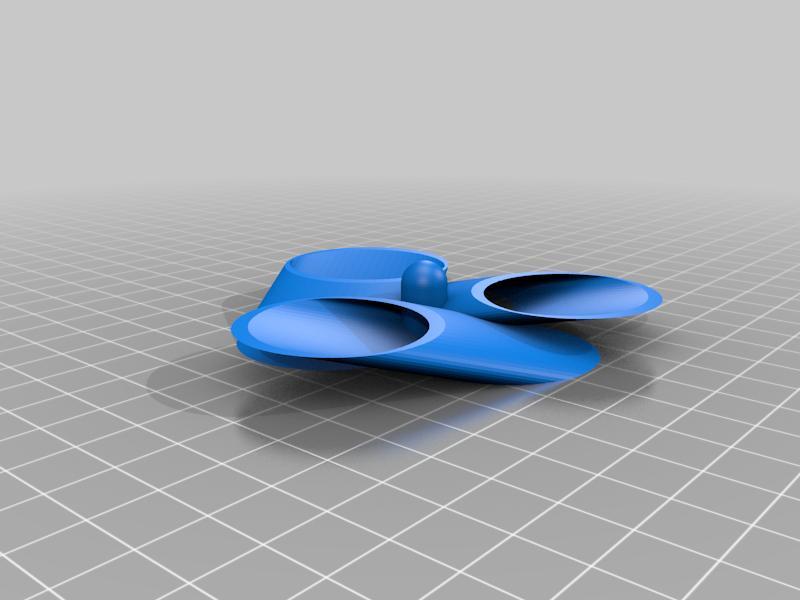 Toroidal Propellers with different blade pitch