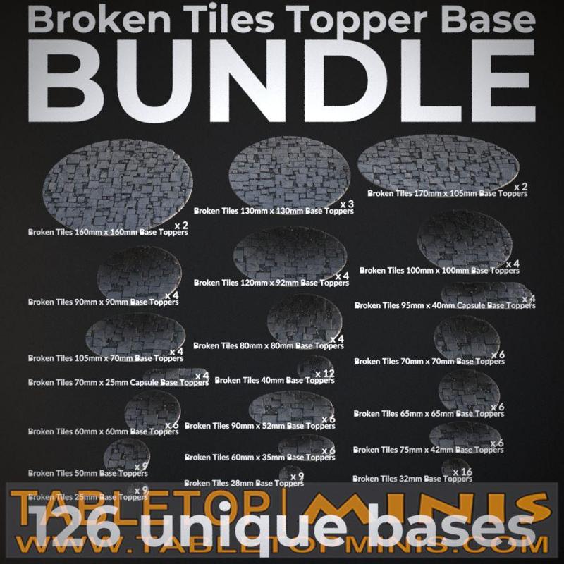 Broken Tiles Topper Base Bundle