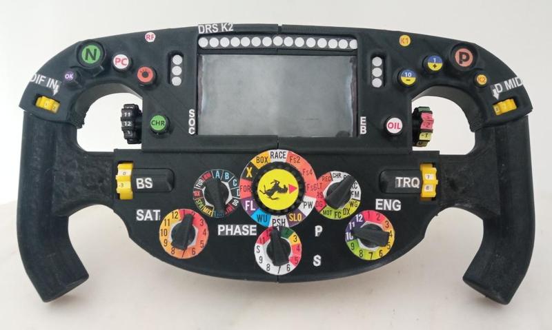 Ferrari F1-75 Steering Wheel