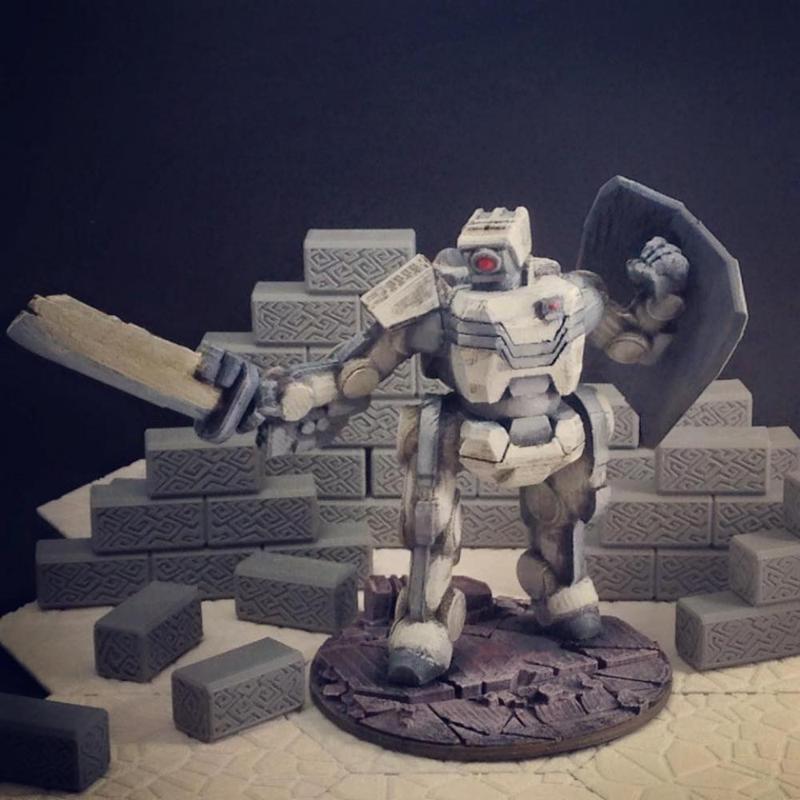 Brontes Heavy Assault Robot (28mm scale)
