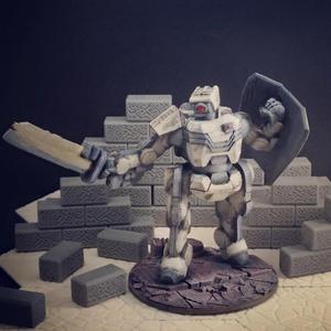 Brontes Heavy Assault Robot (28mm scale)
