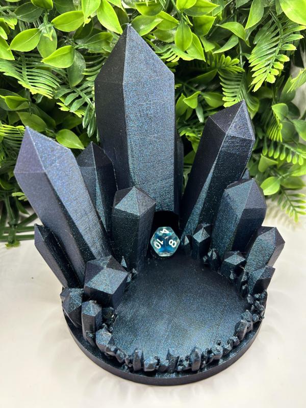 Crystal Dice Tower