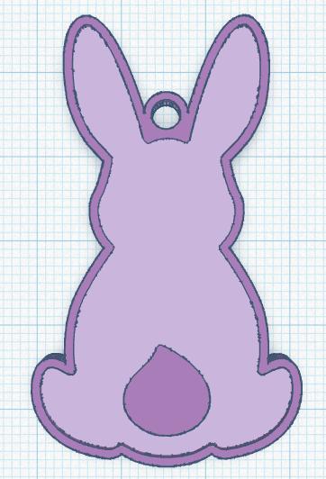 Bunny Silhouette 2.stl