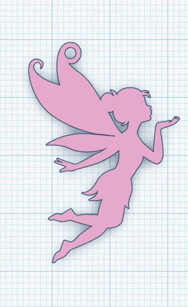 Fairy Silhouette 1.stl
