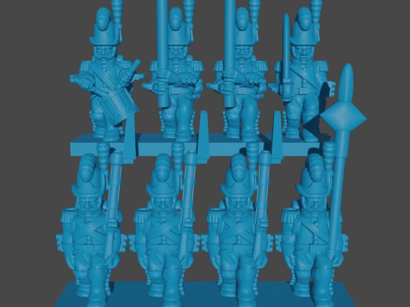 6-15mm Swedish Grenadier Battalion (1803-1815) NAP-SE-2