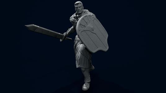 75mm Human Fighter