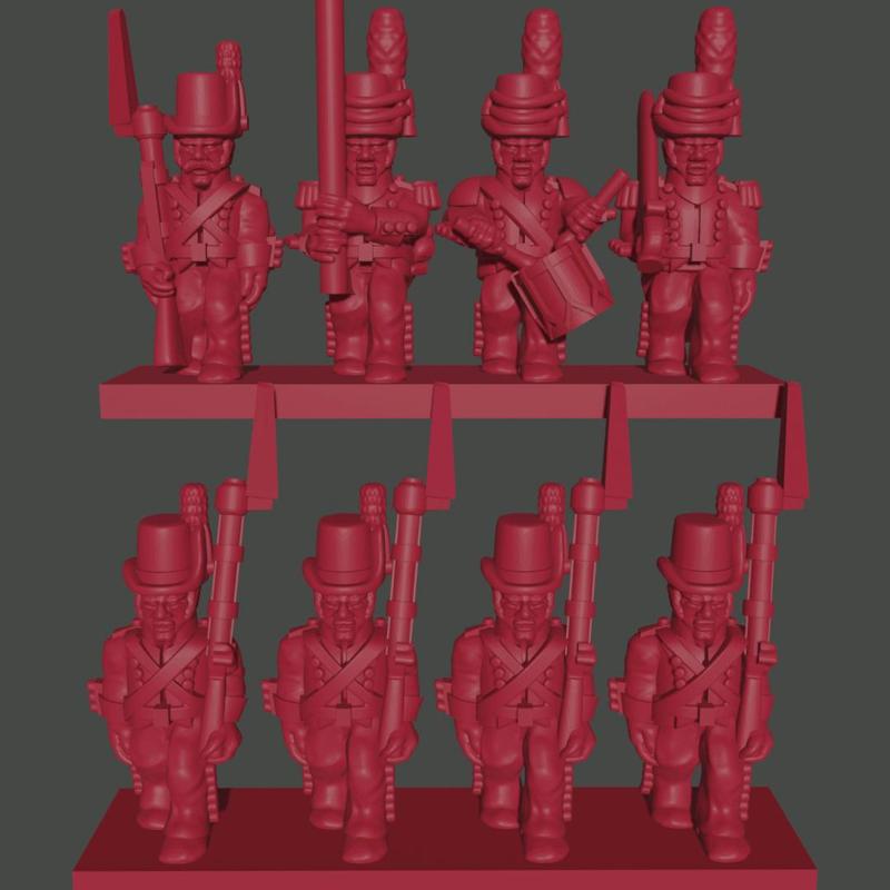 6-15mm Danish Line Infantry (1803-08) NAP-DA-1