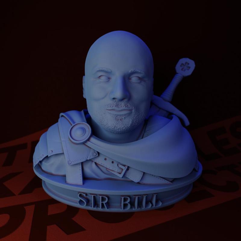 A Human Paladin 'Sir Bill'