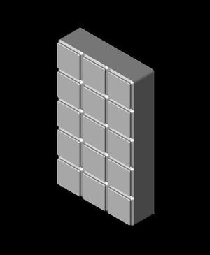 5x3x5 4mm MEGABIN.stl