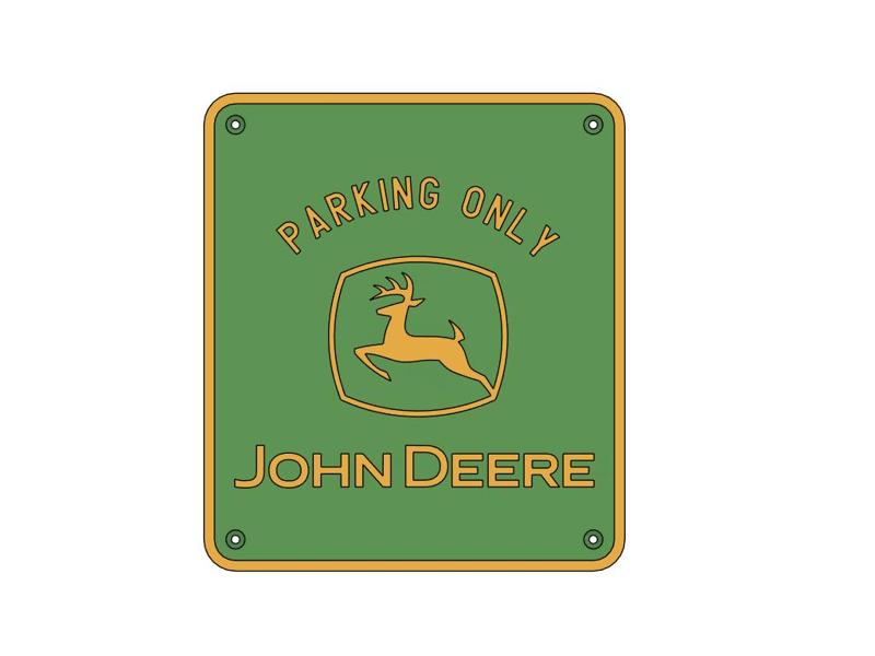 John deere parking only