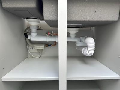 Wirquin Espace Sink Waste - Angled appliance connectors