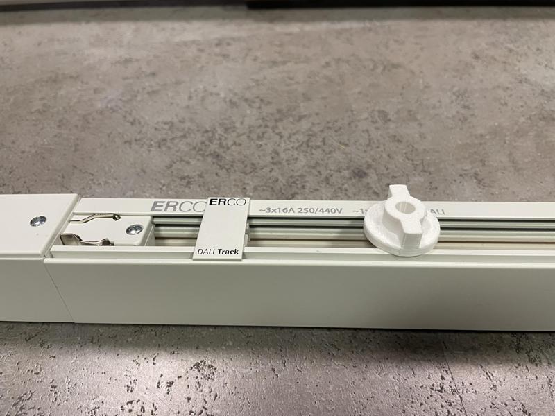 ERCO track hook base M6