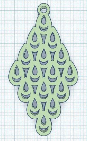 Statement Earring 2.stl