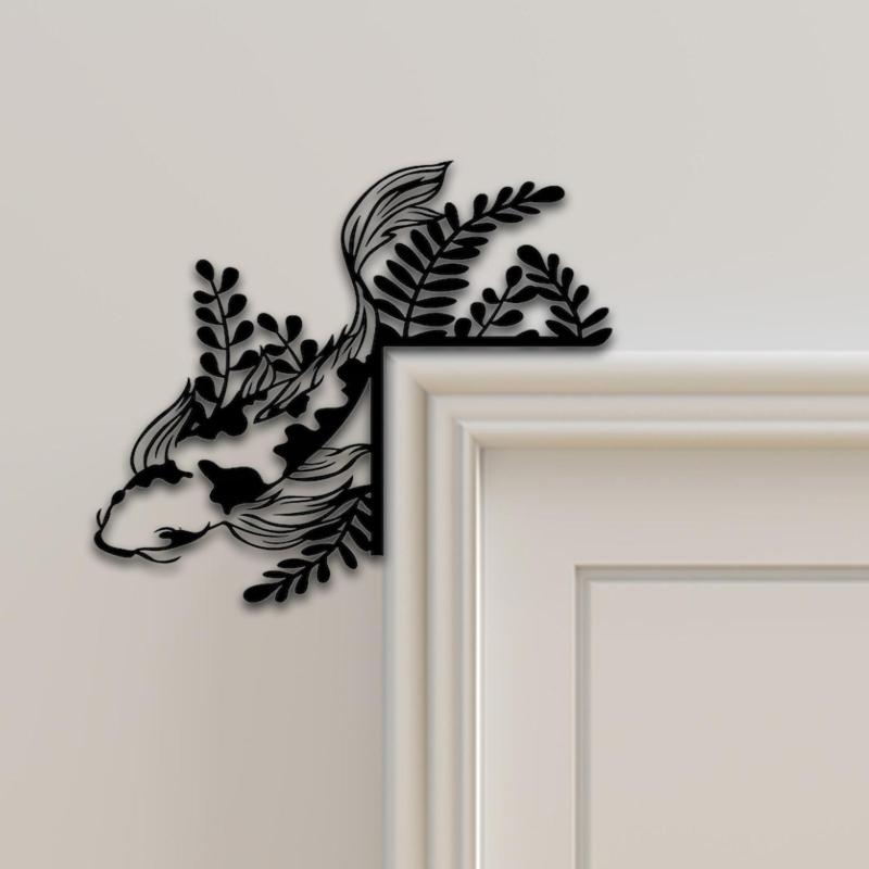 Fish Door Corner Decor