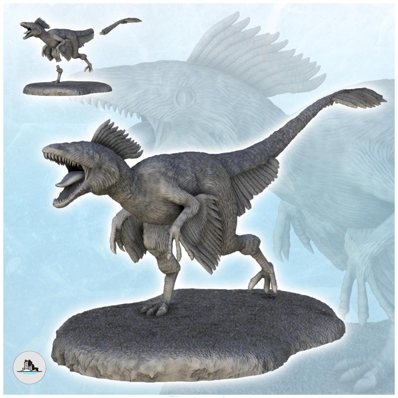 Achillobator dinosaure (5) - High detailed Prehistoric animal HD Paleoart