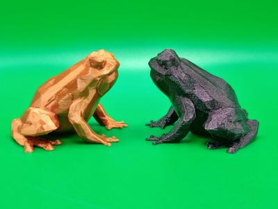 low-poly FROG