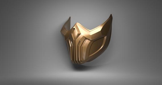 Mortal Kombat - Scorpion Mask Cosplay
