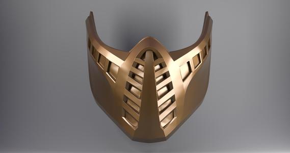 Mortal Kombat - Scorpion Mask Cosplay