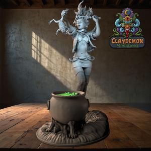 Cinnabar the Conjurer Witch