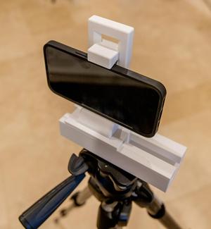 3D Anaglyph photography with a mobile camera