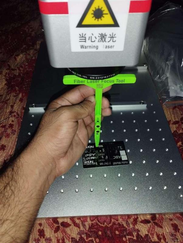 Fiber Laser Lense Focus Tool