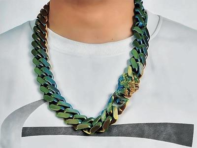 Cuban Link Chain LIONHEAD Print-In-Place