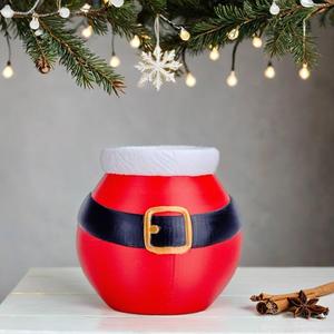 Santa Flower Pot