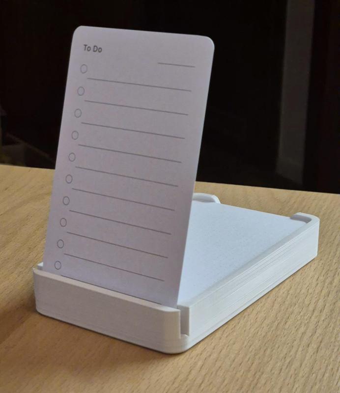 ToDo card stand