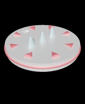 portachiavi rotdie-torta.glb