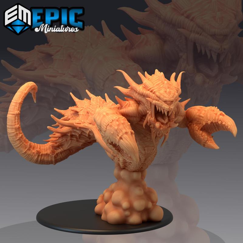 Astral Dreadnought Flying / Ancient Titan / Gargantuan Claw Worm / One Eyed Beast / Portal Hunter