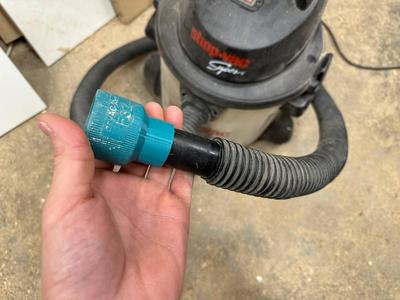 Shop Vac to osVAC F32 workshop vacuum Adapter