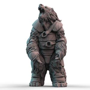 Armoured Bear (pre-supported)