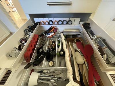 Ikea Kitchen Drawer side shelf