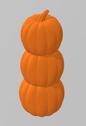 Stacked Pumpkins