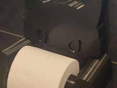 Cat Toilet Paper Holder