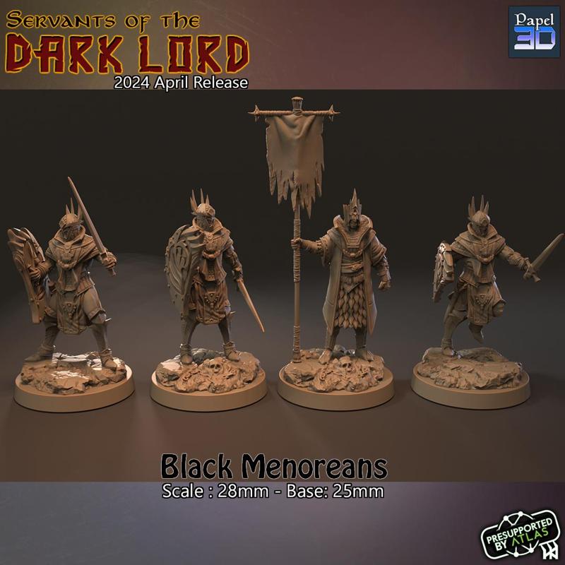 Black Menorean Fighters