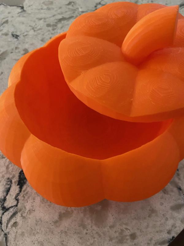 Pumpkin Bowl With Lid