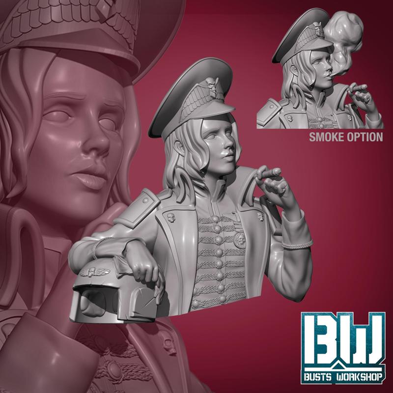 Commissar Lucretia (55mm Bust)