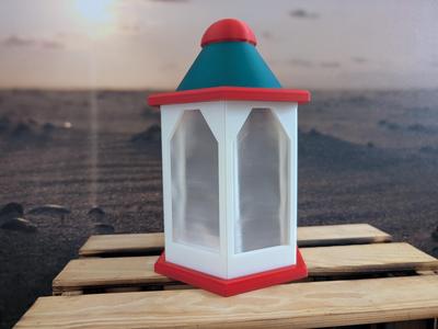 Weihnachtslaterne (Grundversion)