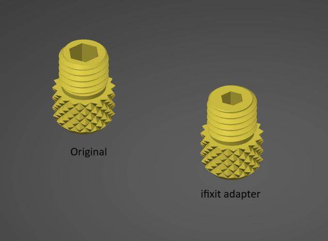 Mini Bit Driver Adapter to Ifixit Spec Bits