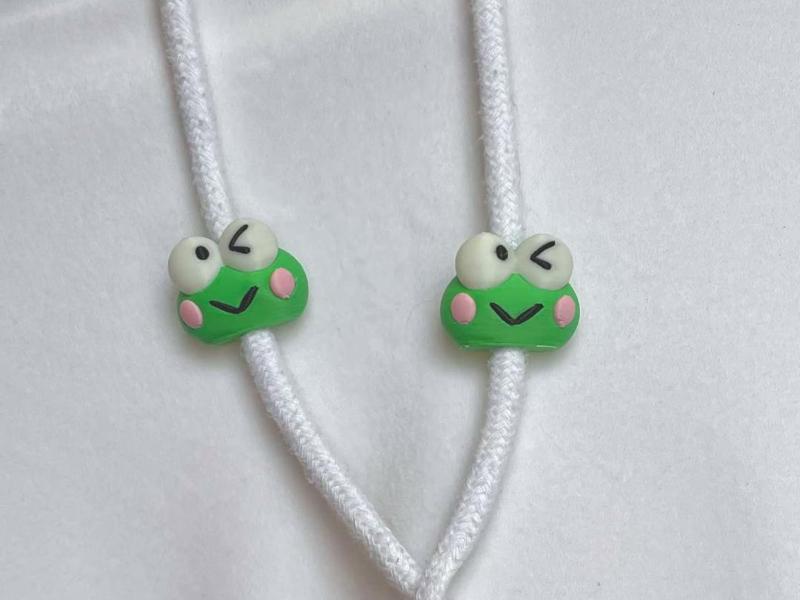Keroppi Frog Drawstring, Cute Sanrio Charm